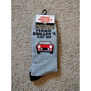 Ferris Bueller’s Day Off novelty crew socks